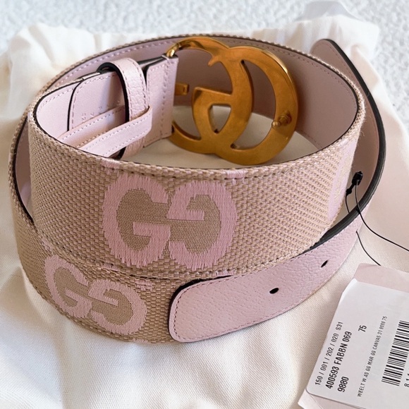 Gucci GG Marmont Jumbo GG Belt - Picture 4 of 16